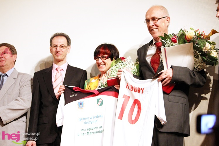 Partnerzy Mielca z Niemiec, Węgier i Francji na wspólnej konferencji