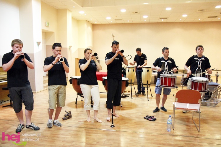 Partnerzy Mielca z Niemiec, Węgier i Francji na wspólnej konferencji