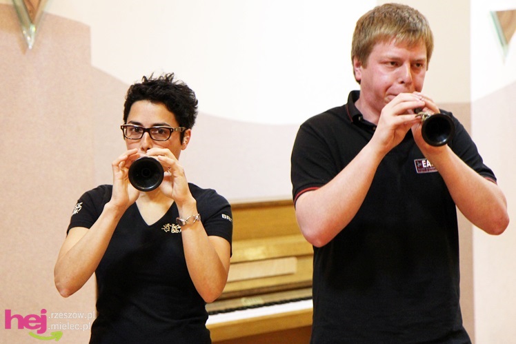 Partnerzy Mielca z Niemiec, Węgier i Francji na wspólnej konferencji