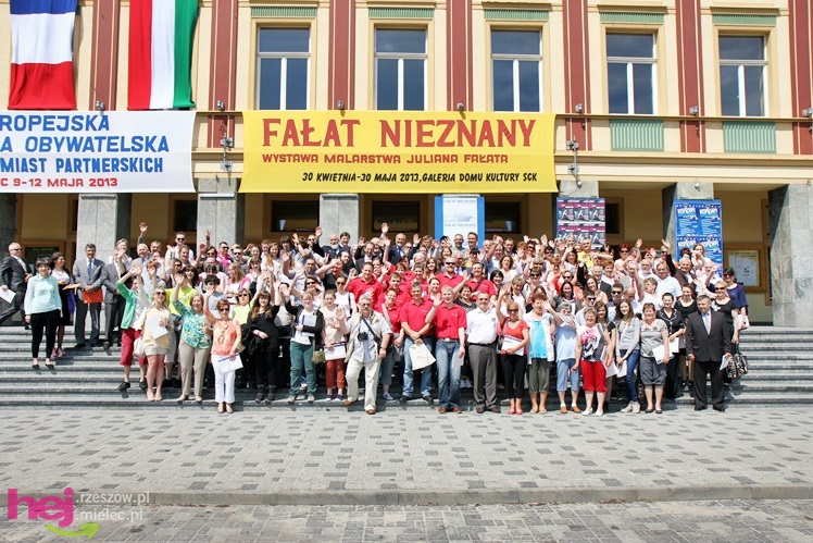 Partnerzy Mielca z Niemiec, Węgier i Francji na wspólnej konferencji