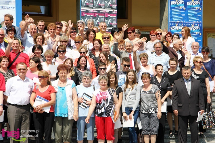 Partnerzy Mielca z Niemiec, Węgier i Francji na wspólnej konferencji
