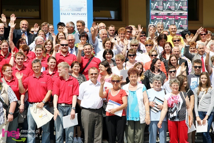 Partnerzy Mielca z Niemiec, Węgier i Francji na wspólnej konferencji