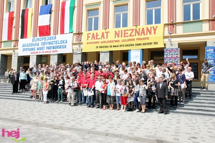 Partnerzy Mielca z Niemiec, Węgier i Francji na wspólnej konferencji