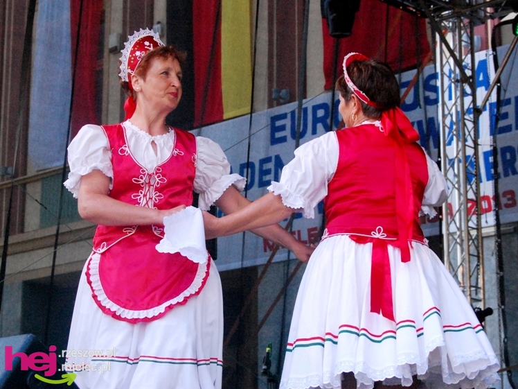 Barwny i długo koncert zakończył europejskie spotkanie w Mielcu - część I