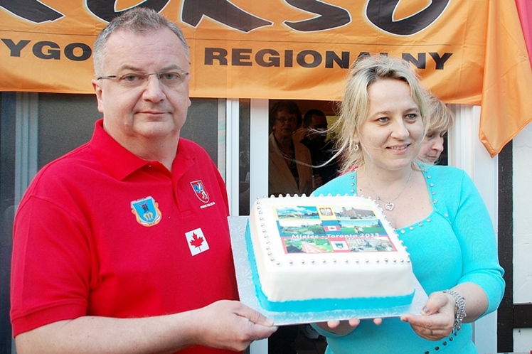 Mielczanie z Kanady na tradycyjnym spotkaniu. Przy okazji pomogli w akcji gaśniczej