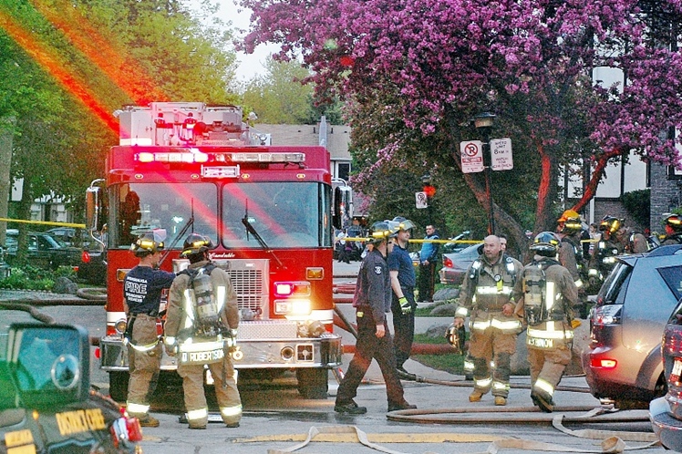 Mielczanie z Kanady na tradycyjnym spotkaniu. Przy okazji pomogli w akcji gaśniczej