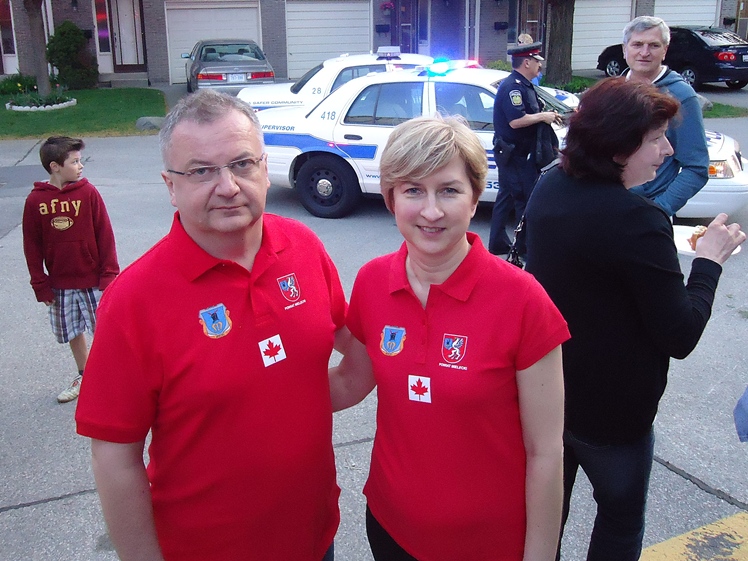 Mielczanie z Kanady na tradycyjnym spotkaniu. Przy okazji pomogli w akcji gaśniczej