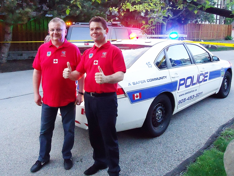 Mielczanie z Kanady na tradycyjnym spotkaniu. Przy okazji pomogli w akcji gaśniczej