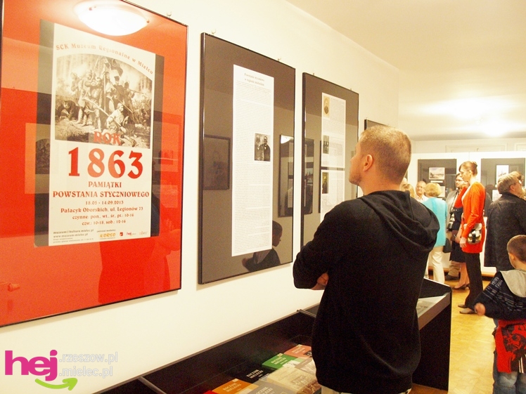 Powstańcza Noc Muzeów 2013 w Pałacyku Oborskich - Muzeum Regionalnym w Mielcu