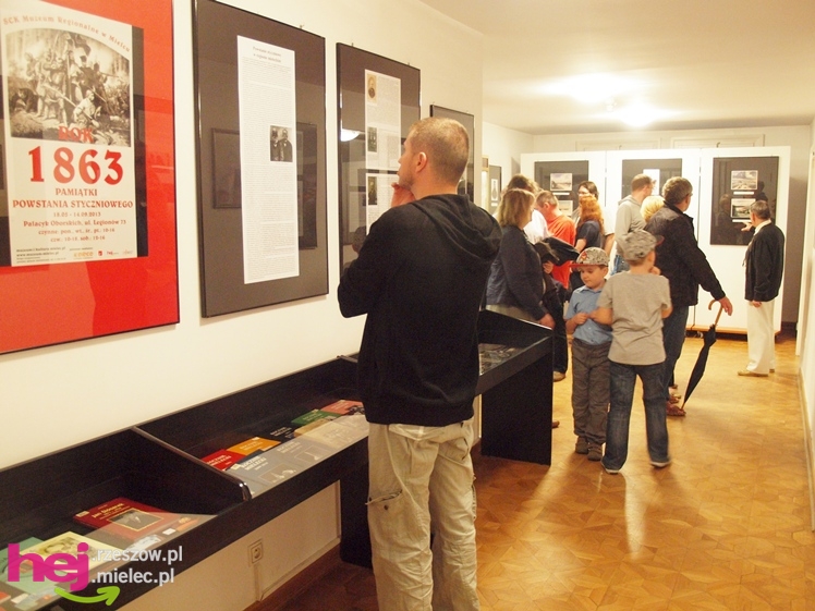 Powstańcza Noc Muzeów 2013 w Pałacyku Oborskich - Muzeum Regionalnym w Mielcu