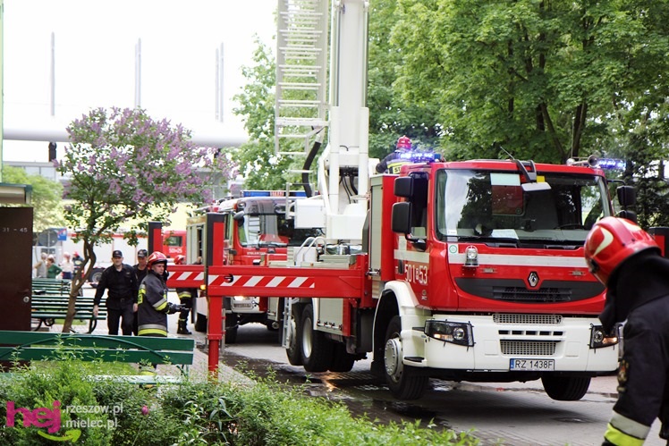 Pożar mieszkania przy ul. Solskiego