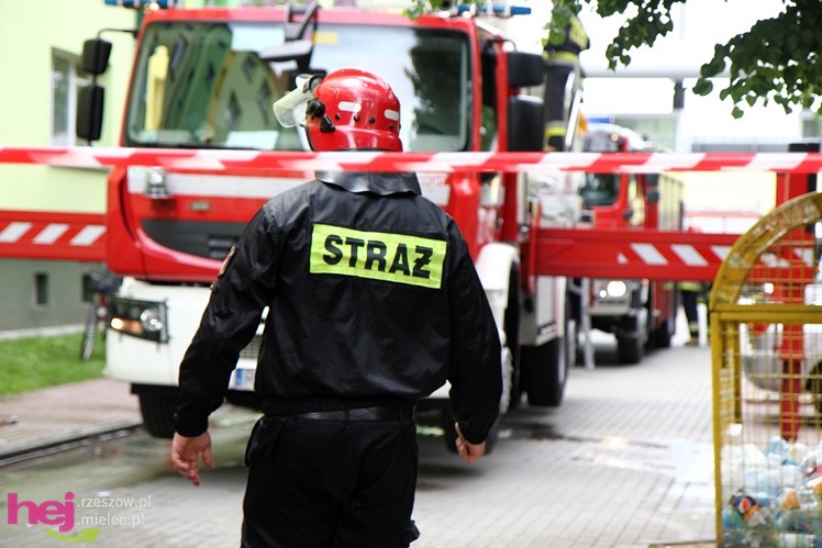 Pożar mieszkania przy ul. Solskiego