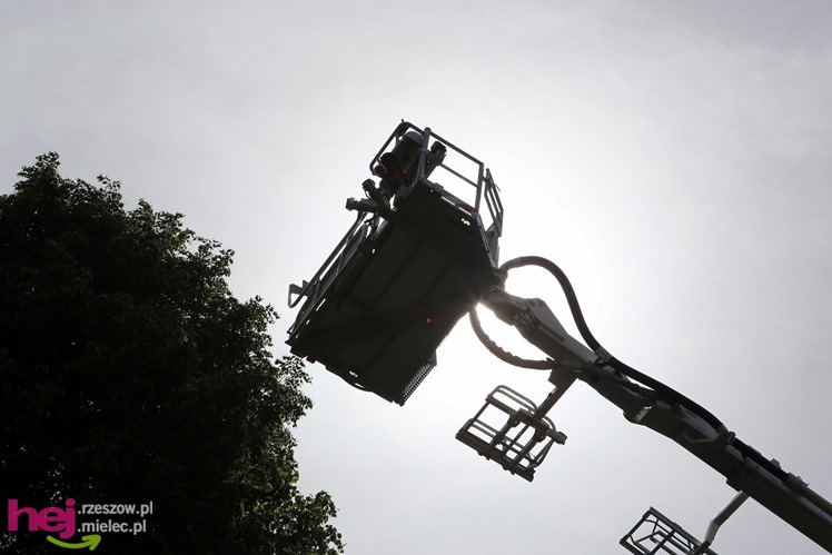 Pożar mieszkania przy ul. Solskiego