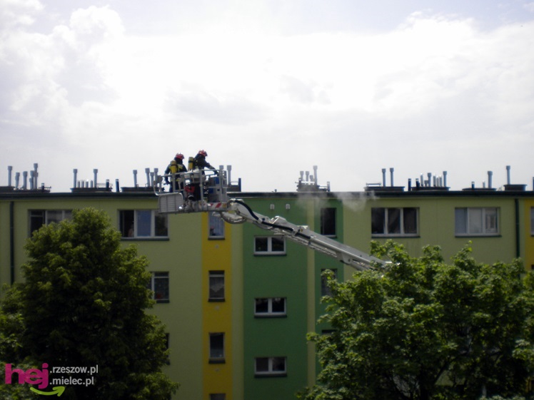 Pożar mieszkania przy ul. Solskiego