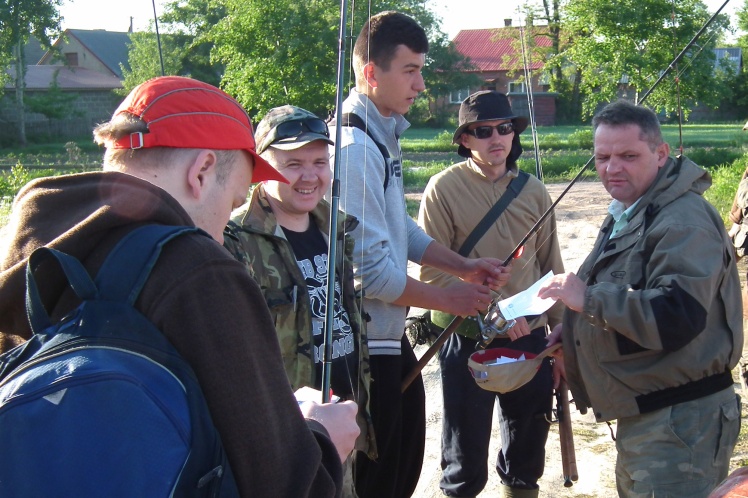 Spinningowe Mistrzostwa Koła PZW Mielec odbyły się w Otałęży