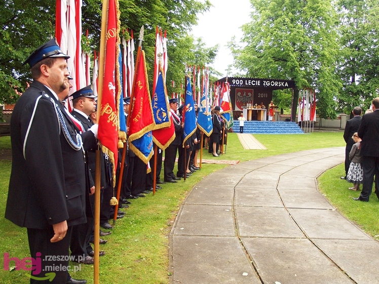 Uroczystość poświęcenia tablicy upamiętniającej osobę ppor. Józefa Burego w Zgórsku - część I