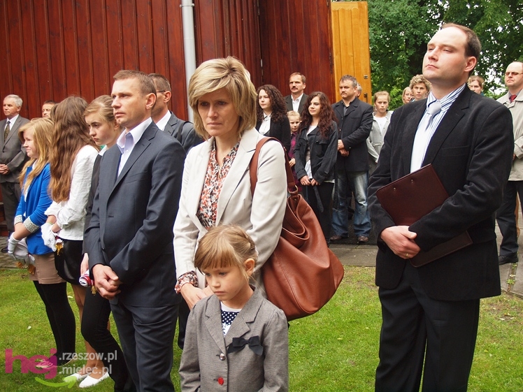 Uroczystość poświęcenia tablicy upamiętniającej osobę ppor. Józefa Burego w Zgórsku - część I