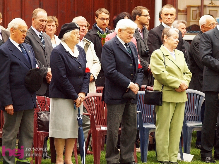 Uroczystość poświęcenia tablicy upamiętniającej osobę ppor. Józefa Burego w Zgórsku - część I