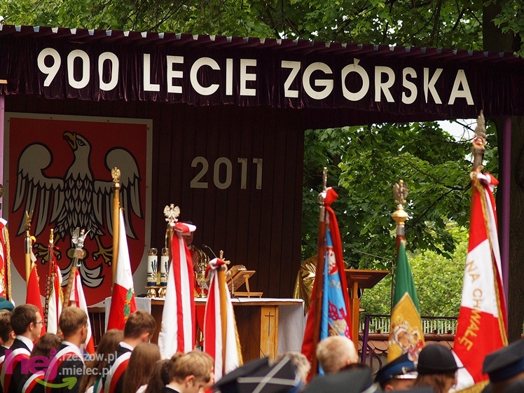 Uroczystość poświęcenia tablicy upamiętniającej osobę ppor. Józefa Burego w Zgórsku - część I