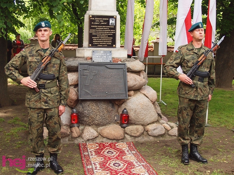 Uroczystość poświęcenia tablicy upamiętniającej osobę ppor. Józefa Burego w Zgórsku - część I