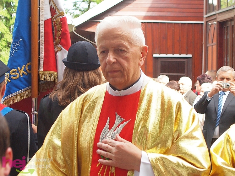 Uroczystość poświęcenia tablicy upamiętniającej osobę ppor. Józefa Burego w Zgórsku - część I