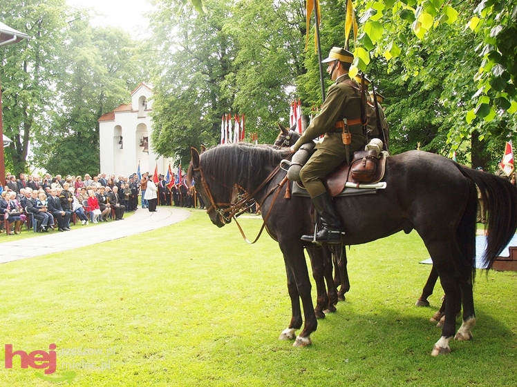 Uroczystość poświęcenia tablicy upamiętniającej osobę ppor. Józefa Burego w Zgórsku - część I