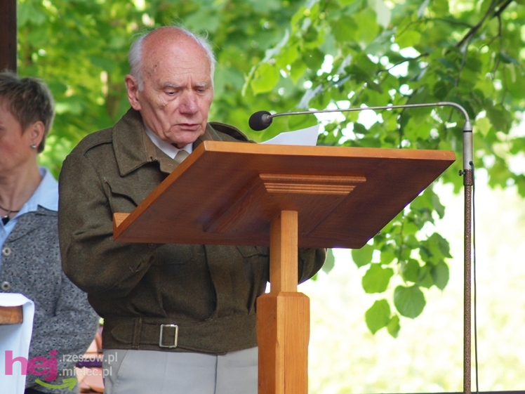 Uroczystość poświęcenia tablicy upamiętniającej osobę ppor. Józefa Burego w Zgórsku - część I
