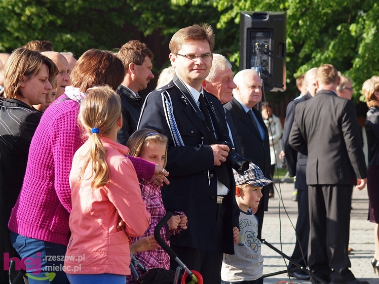Uroczystość poświęcenia tablicy upamiętniającej osobę ppor. Józefa Burego w Zgórsku - część II