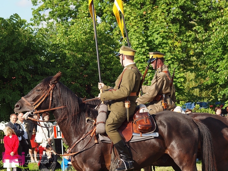 Uroczystość poświęcenia tablicy upamiętniającej osobę ppor. Józefa Burego w Zgórsku - część II