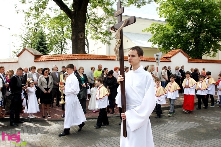 Procesja Bożego Ciała ulicami starego miasta