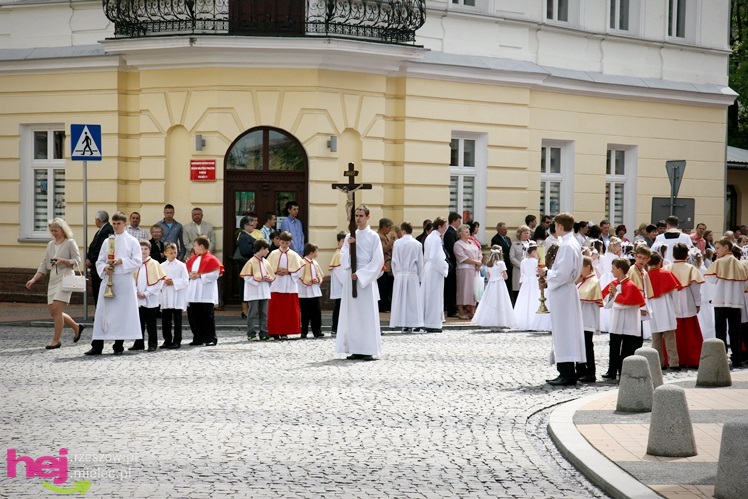 Procesja Bożego Ciała ulicami starego miasta