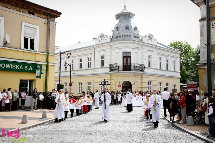 Procesja Bożego Ciała ulicami starego miasta