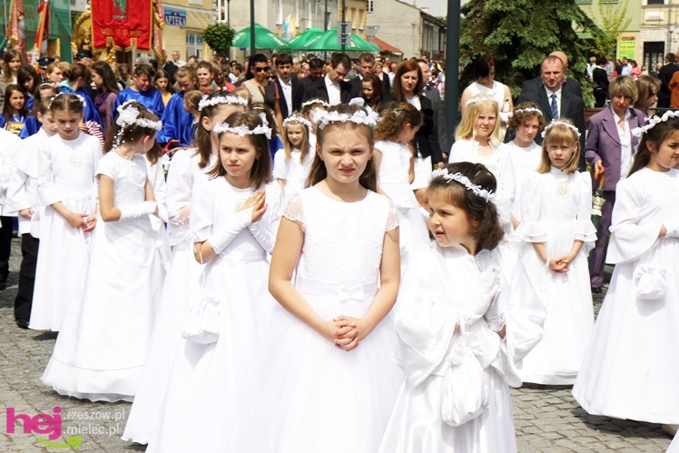 Procesja Bożego Ciała ulicami starego miasta