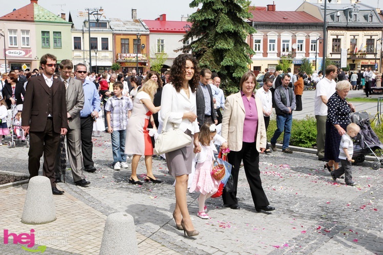 Procesja Bożego Ciała ulicami starego miasta