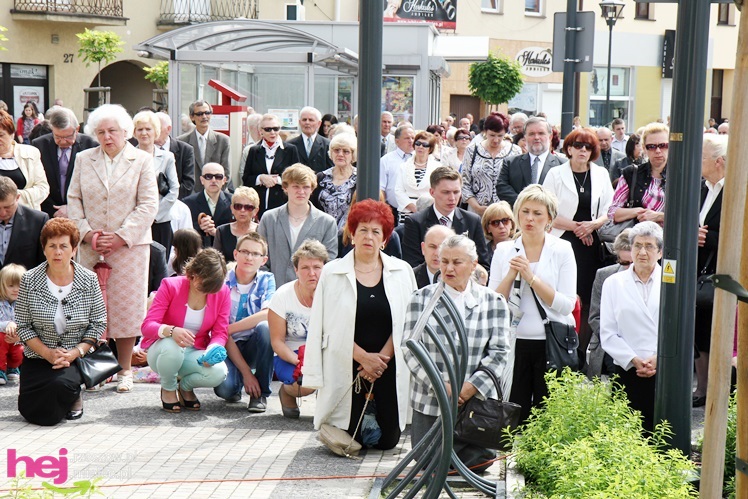 Procesja Bożego Ciała ulicami starego miasta