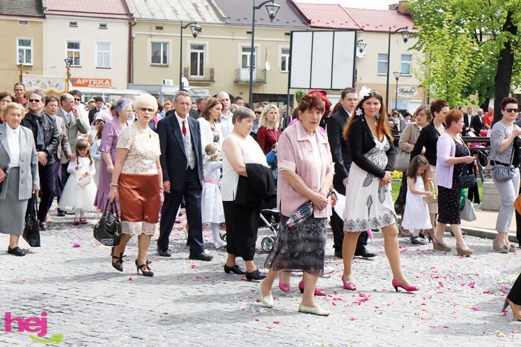 Procesja Bożego Ciała ulicami starego miasta