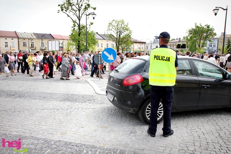 Procesja Bożego Ciała ulicami starego miasta