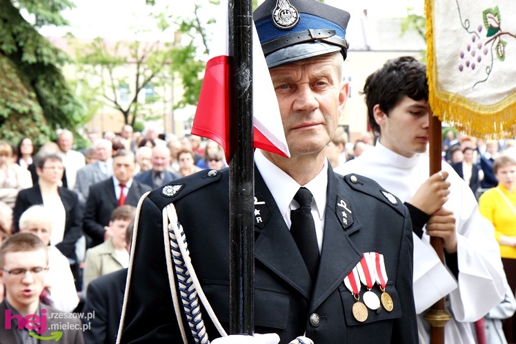 Procesja Bożego Ciała ulicami starego miasta