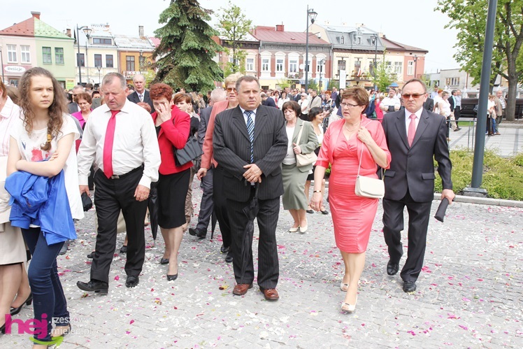 Procesja Bożego Ciała ulicami starego miasta