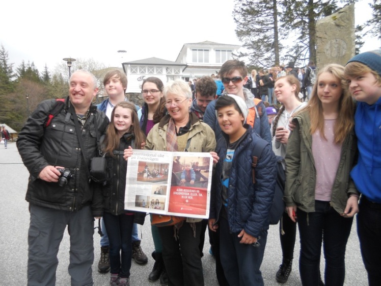 Zespół Szkół Budowlanych prezentuje architekturę Mielca w Norwegii