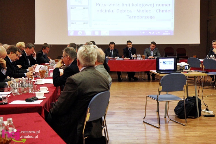 Trzecia duża konferencja o przyszłości mieleckiej linii kolejowej