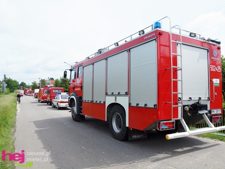 Podtopienia po nocnej ulewie. Problemy w Trześni, Ławnicy, Czajkowej i okolicy