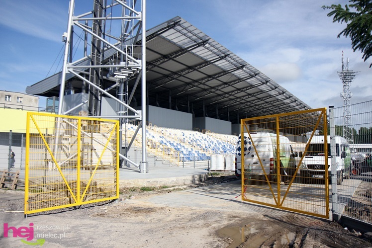 Prace budowlane na stadionie dobiegają końca - czerwiec 2013