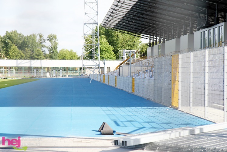 Prace budowlane na stadionie dobiegają końca - czerwiec 2013