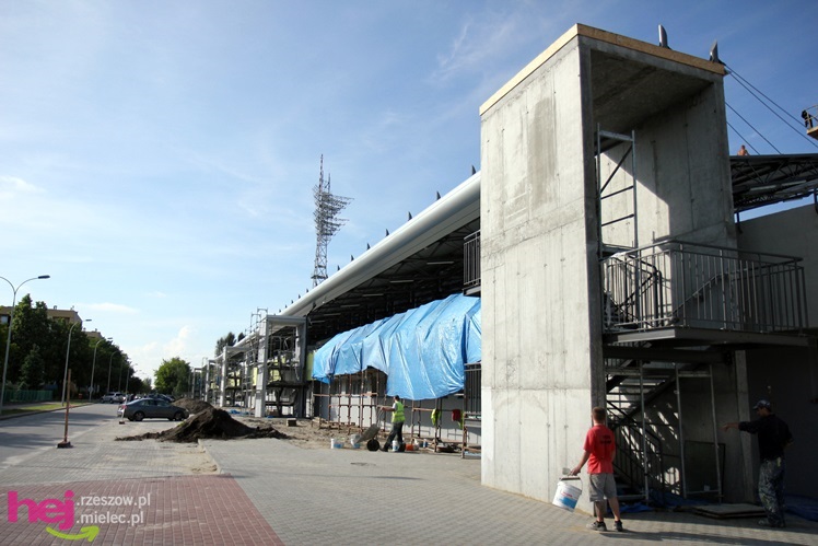Prace budowlane na stadionie dobiegają końca - czerwiec 2013