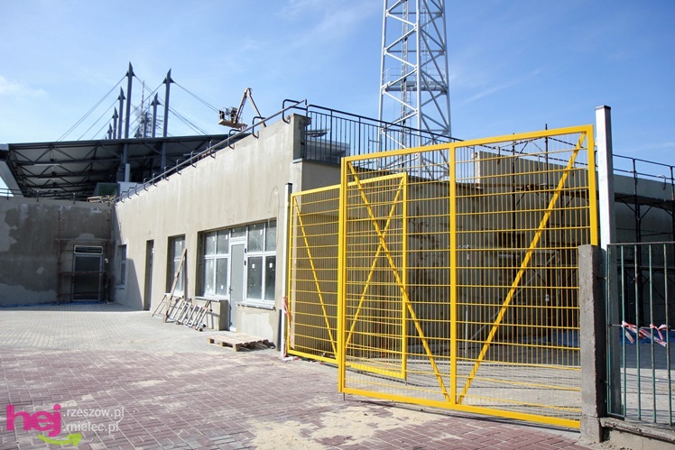 Prace budowlane na stadionie dobiegają końca - czerwiec 2013