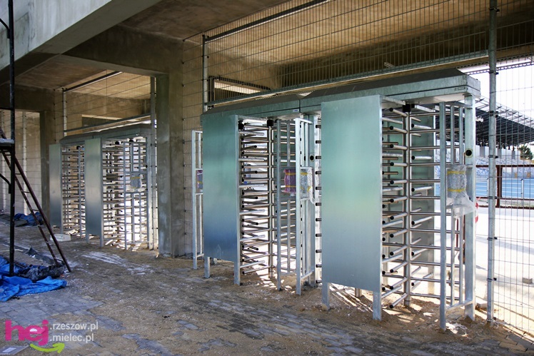 Prace budowlane na stadionie dobiegają końca - czerwiec 2013