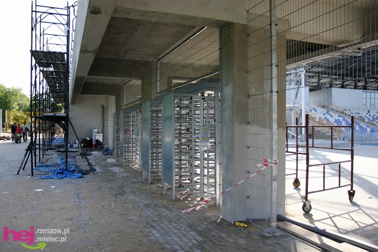 Prace budowlane na stadionie dobiegają końca - czerwiec 2013