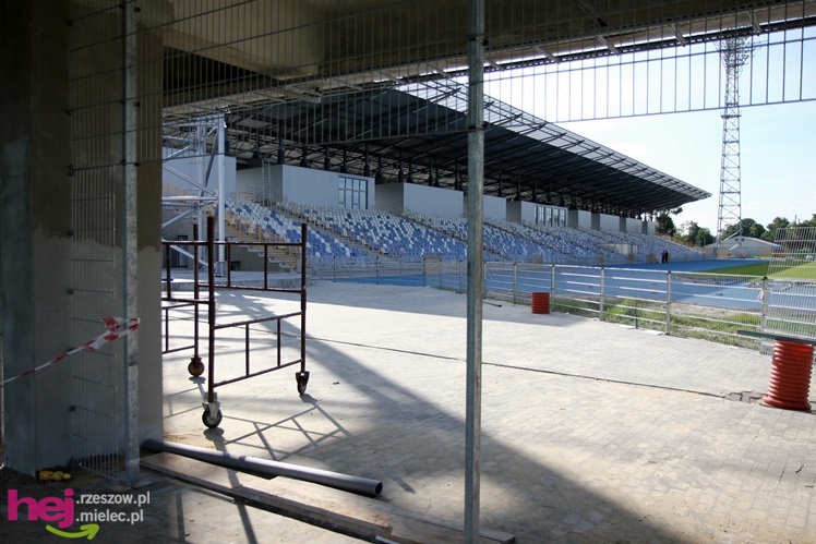 Prace budowlane na stadionie dobiegają końca - czerwiec 2013