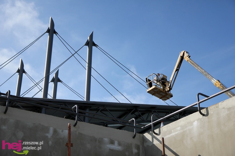 Prace budowlane na stadionie dobiegają końca - czerwiec 2013